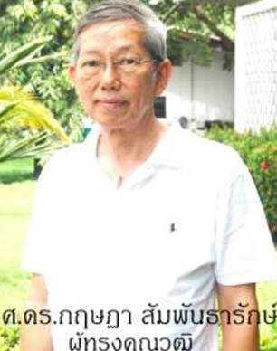 ศ. ดร. กฤษฎา สัมพันธารักษ์